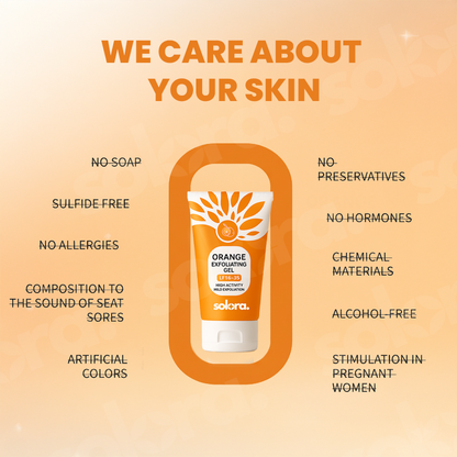 Solora Exfoliating Gel – Gentle Brightening & Hydration