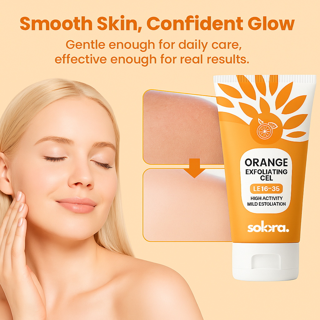 Solora Exfoliating Gel – Gentle Brightening & Hydration